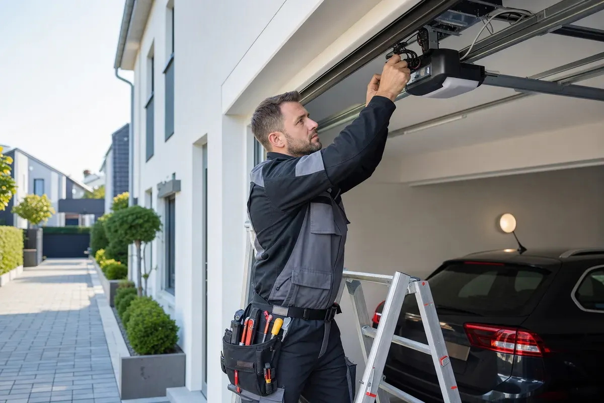 Garagenöffnung in Witten – Garagentor und Nebeneingang fachgerecht geöffnet